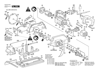 BOSCH PKS 66 - 0603234645