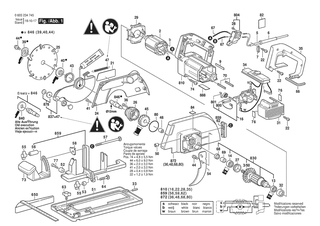 BOSCH PKS 66 CE - 0603234745