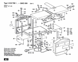 BOSCH SHO 280 - 0600700132