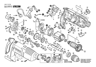 BOSCH GSB 18-2 RE - 060117A732