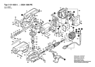 BOSCH GSA 1300 PE - 0601633832