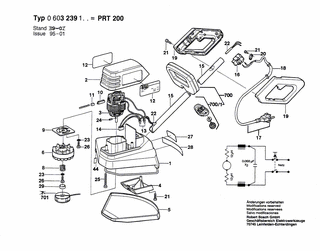 BOSCH PRT 200 - 0603239132