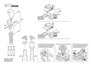 BOSCH GBH 11 DE - 0611245732