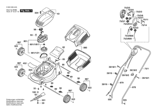 BOSCH ROTAK 320 - 3600H85A31