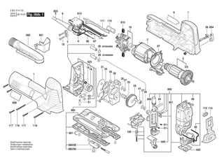 BOSCH GST 1400 CE - 3601E14131