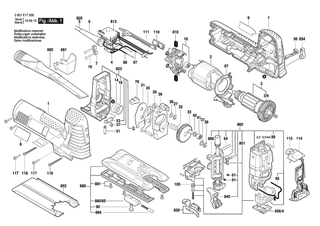 BOSCH GST 160 CE - 3601E17030
