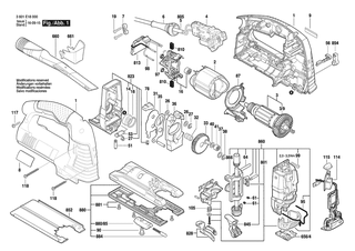 BOSCH GST 160 BCE - 3601E18030