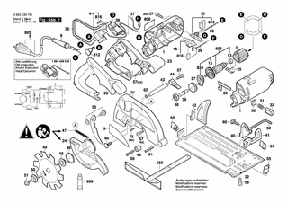 BOSCH PKS 54 CE - 3603C30731