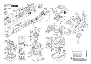 BOSCH GBH 5-38 X - 0611240943