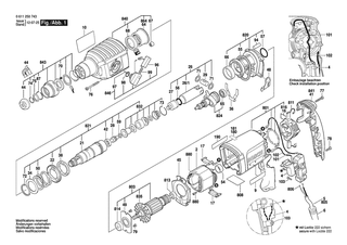 BOSCH GBH 2-22 RE - 0611250743