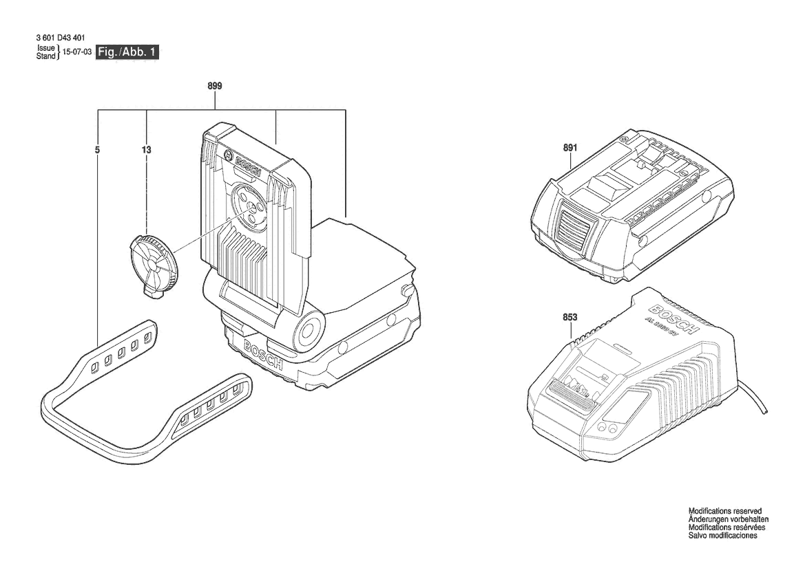 BOSCH GLI VariLED - 3601D43401
