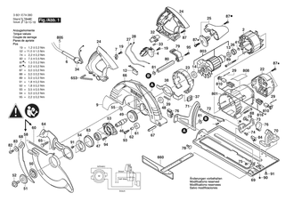 BOSCH GKS 235 - 3601E7A080