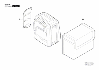 BOSCH GLL 30 G - 3601K63V80