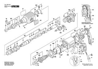 BOSCH GBH 2-22 - 3611B50180