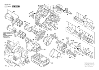 BOSCH GBH 36 V-LI - 3611J03R80