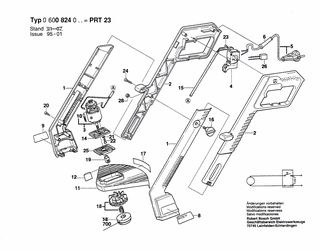 BOSCH PRT 23 - 0600824060