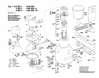 BOSCH PAS 800 - 0603262003