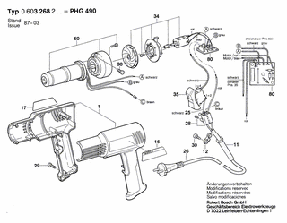BOSCH PHG 490 - 0603268203