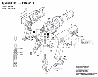 BOSCH PHG 500-2 - 0603290103