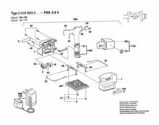BOSCH PSS 9,6 V - 0603923027