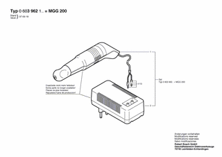 BOSCH MGG 200 - 0603962103