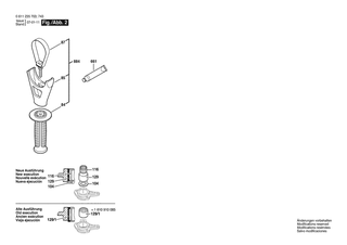 BOSCH GBH 7 DE - 0611235703