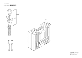 BOSCH GBH 7-46 DE - 0611263703
