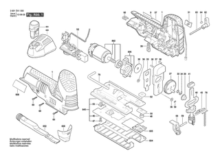 BOSCH GST12V-70 - 3601EA1001