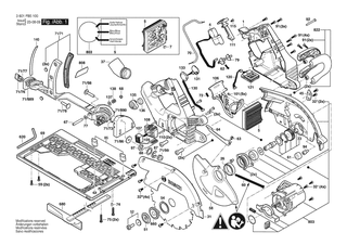 BOSCH GKS 18V-68 GC - 3601FB5100