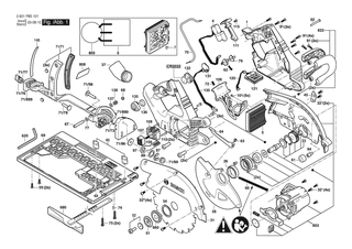 BOSCH GKS 18V-68 GC - 3601FB5101