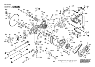 BOSCH GCM 350-254 - 3601M22600