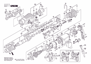 BOSCH GBH 2-26 RE - 3611B51700