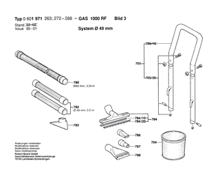 BOSCH GAS 1000 RF - 0601971288