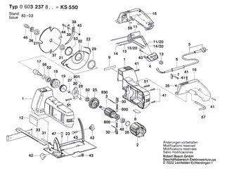 BOSCH KS 550 - 0603237848