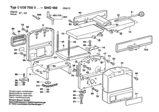 BOSCH SHO 160 - 0600700042