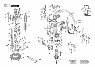 BOSCH GOF 900 - 0601614142