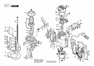 BOSCH GOF 1700 ACE - 0601615741