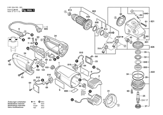BOSCH ANGLE GRINDER - 0601854042