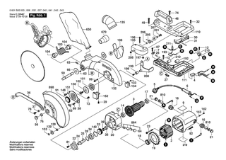 BOSCH GCM 10 - 0601B20042