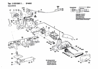 BOSCH P 400 - 0603252242