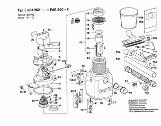 BOSCH PAS 800-X - 0603262142