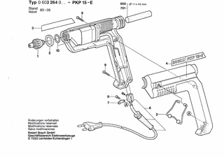 BOSCH PKP 15 E - 0603264042