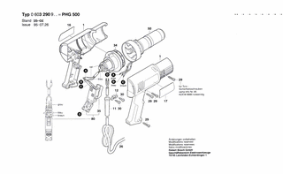 BOSCH PHG 500 - 0603290942
