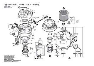 BOSCH PAS 10-25 F - 0603305142