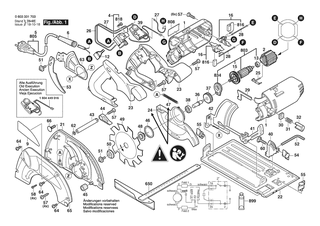 BOSCH PKS 66 CE - 0603331742