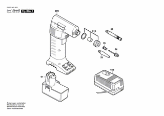 BOSCH PAG 9,6 V - 0603945642