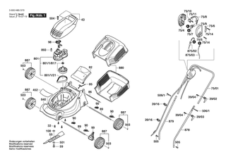 BOSCH ROTAK 320C - 3600H85S70