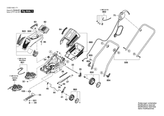 BOSCH Rotak 340 ER - 3600HA6171