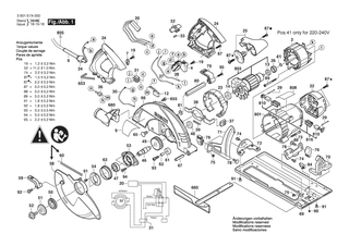 BOSCH GKS 85 - 3601E7A070