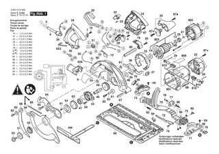 BOSCH GKS 85 G - 3601E7A970